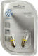 M-Tech Lamps Car BA9S / T4W LED Yellow 12V 1W 2pcs
