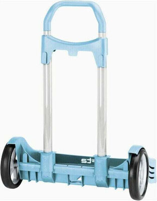 Safta Open Blue Backpack Trolley