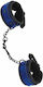 Dream Toys Whipsmart Diamond Buckle Cuffs Handschellen Blue