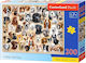 Kids Puzzle Collage with Dogs for 7++ Years 200pcs Castorland