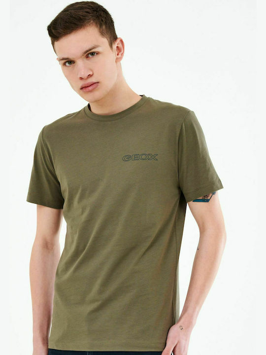 Geox Men's T-shirt Khaki