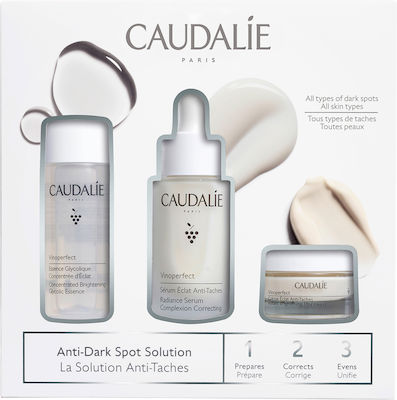 Caudalie Anti Dark Spot Solution Σετ Περιποίησης με Κρέμα Προσώπου και Serum