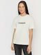 Napapijri S-Box Damen T-shirt White Whisper NP0A4GDD-N1A