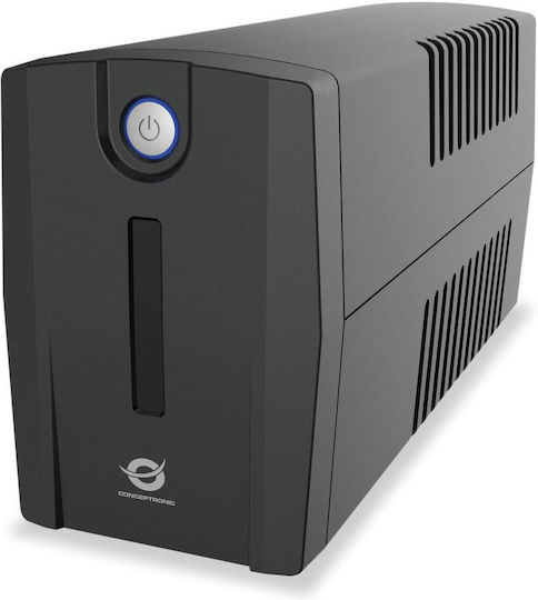 Conceptronic ZEUS02ESP UPS Line-Interactive 850VA 480W cu 2 Schuko Prize