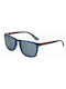 Superdry Shockwave Men's Sunglasses with 185 Plastic Frame and Blue Lens