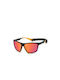 Polaroid Ανδρικά Γυαλιά Ηλίου με Μαύρο Κοκκάλινο Σκελετό και Πορτοκαλί Polarized Καθρέφτη Φακό PLD7040/S 71C/OZ