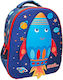 Must Eva Space Rocket Schulranzen Rucksack Kindergarten Mehrfarbig