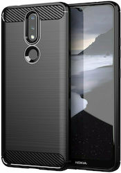 Hurtel Carbon Μαύρη (Nokia 2.4)