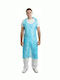 Disposable Apron Blue 100pcs 80x130cm