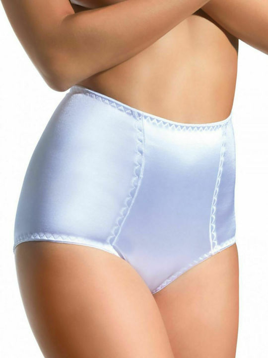 Babell Hochtailliert Damen Boxer Weiß