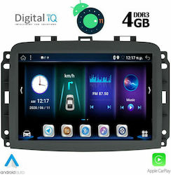 Digital IQ Sistem Audio Auto pentru Fiat 500L 2012+ (Bluetooth/USB/AUX/WiFi/GPS/Apple-Carplay/Partitură) cu Ecran Tactil 10.1" DIQ_BXE_6132