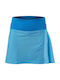 Kids' Skirt Monochrome Light Blue Pop-Up Tennis