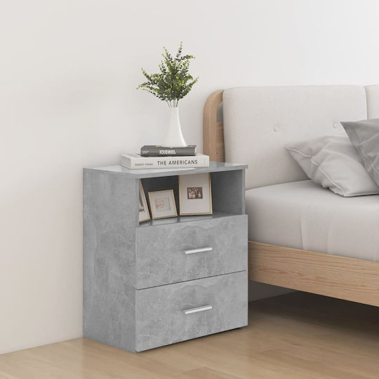 Nachttisch Grey 50x32x60cm 803280