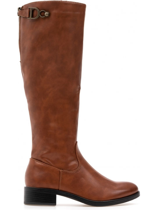 Damenstiefel Tabac Braun