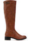 Damenstiefel Tabac Braun