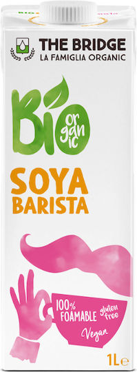 The Bridge Βιολογικό Ρόφημα Σόγιας Barista Χωρίς Προσθήκη Ζάχαρης 1000ml