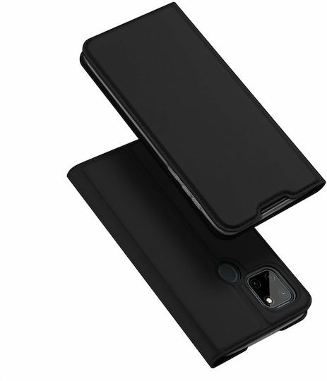 Dux Ducis Skin Pro Портмоне Кожа Черен (Realme C21Y, C25Y)