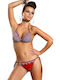 Kelly Set Bikini Πουά Κόκκινο