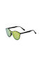 Trentino Sunglasses with Yellow Plastic Frame and Yellow Mirror Lens 01-2701-7