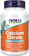 Now Foods Calcium Citrate 100 tabs