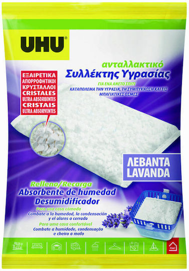 UHU 3-Pack Moisture Absorber Refill with Lavender Scent Moisture Absorber 450gr