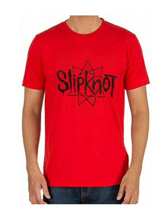 Pegasus Slipknot Logo T-shirt Rot