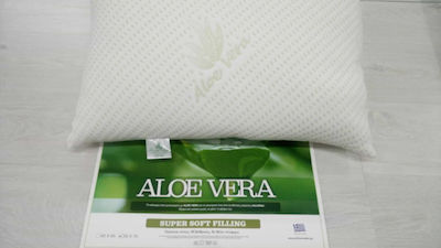 Μαξιλάρι Υπνου ALOE VERA Soft microfiber 50x70