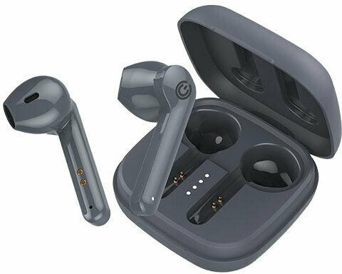 Sonic Gear TWS1 Слушалка за ухо Bluetooth хендсфри Слушалки с Кутийка за Зареждане Сив