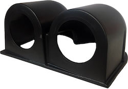 Auto Gauge Car Dashboard Double Instrument Mount 52mm