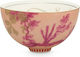 PiP Studio Heritage Serving Bowl Round made of Porcelain Pink with Diameter 12cm