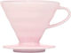 Hario V60 Picurător de cafea Ceramică Roz 140x1...