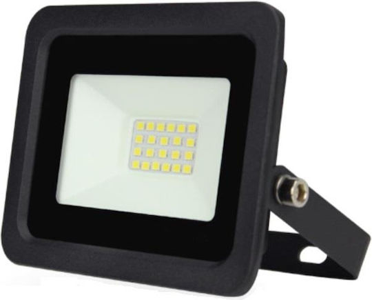 Lucas LED Στεγανός Προβολέας LED 20W Θερμό Λευκό 3000K IP66