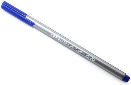 Staedtler Triplus Fineliner Blue Designing Marker 0.3mm