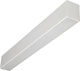 KT Lighting Atlas Commercial Linear LED Ceiling Light 13.6W Warm White IP20 L58xD5.5xH6.8cm