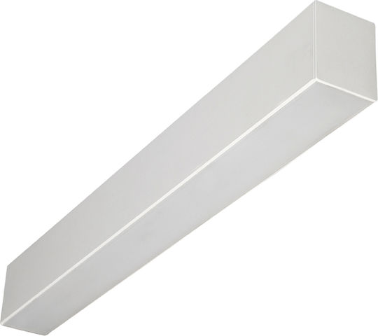 KT Lighting Atlas Commercial Linear LED Ceiling Light 13.6W Warm White IP20 L58xD5.5xH6.8cm