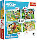 Kids Puzzle Mickey Mouse for 4++ Years 207pcs Trefl