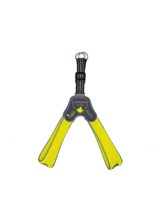 Pet Camelot Dog Harness Cinquetorri Fluo 3 Yellow 30-40cm C100YF030