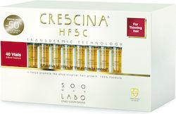 Labo Crescina HFSC 500 Αμπούλες κατά της Τριχόπ...