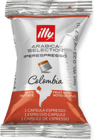 Illy Capsule Espresso Iperespresso Colombia Compatible with Machine Iperespresso 1caps,tobolek