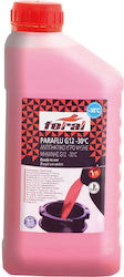 Feral Αντιψυκτικό Παραφλού Ψυγείου Αυτοκινήτου G12 -30°C Ροζ Χρώμα 1lt