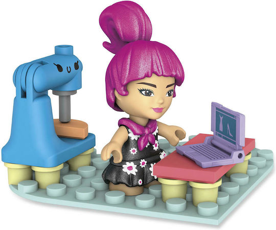 Mega Bloks Τουβλάκια Barbie Σχεδιάστρια για 4+ Ετών 25τμχ