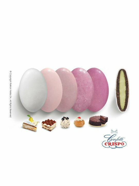 Confetti Crispo Κουφέτα Ciocopassion Selection în Formă Forma de migdale cu Aromă de Amestec Lila 1000gr