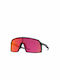 Oakley Sutro Men's Sunglasses with Black Plastic Frame and Orange Lens OO9406-92