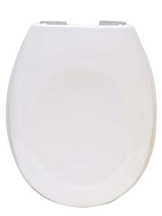 Import Hellas MKP-300A Καπάκι Λεκάνης Soft Close Πλαστικό 45.5x37.1cm Λευκό