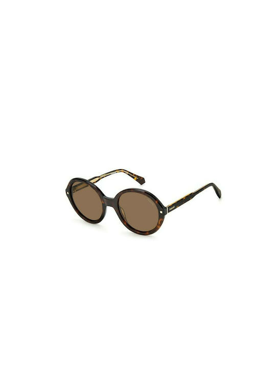Polaroid Sonnenbrillen mit Braun Schildkröte Rahmen und Braun Polarisiert Linse PLD4114/S/X 086