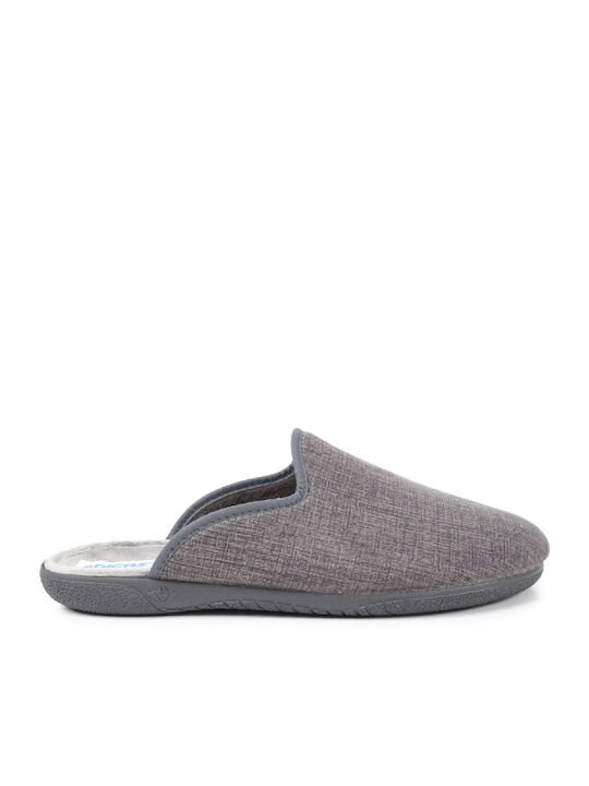 Dicas Men's Slipper Gray