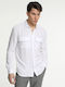 Lincoln Long-sleeved Shirt White