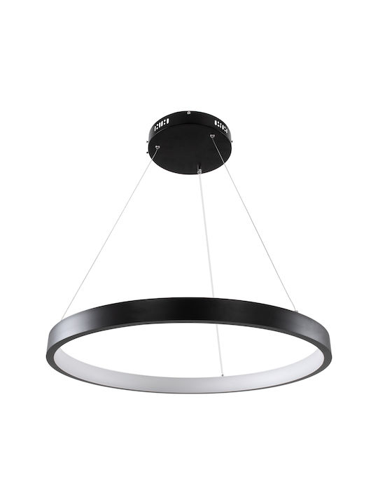 GloboStar Nemesis Pendant Light Black 60x60cm