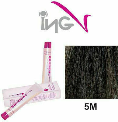 ING Colouring Cream With Fruit Acids 5M - Καστανό Ανοιχτό Ματ 100ml