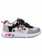Minnie Mouse Kids Sneakers With Hoop & Loop Closure Multicolour